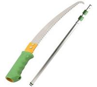 GRÜNTEK Scie Élagage Télescopique sur Perche à Elaguer Coupe Branches 100-240 cm compatible avec Echenilloir GRÜNTEK (art. B096Y5T5VT)