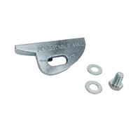 GRÜNTEK Lame Enclume de rechange pour Sécateur Coupe-branches GRIZZLY avec vis de maintien et rondelles, compatible avec la Cisaille à élaguer Grizzly B01DBUK56Y