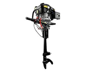 Grünwelt GW-200FC Moteur de bateau à essence 4 temps 6,5 CV 196 cm³ Bateaux gonflables Bateaux de pêche