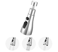 GrünWerk Douchette Evier Cuisine, 360 Degres Embout Robinet, 3 Modes Douchette Mousseur Robinet Economie Eau, Mitigeur Evier Embout Robinet Cuisine, Adaptateur Robinet Universal Orientable
