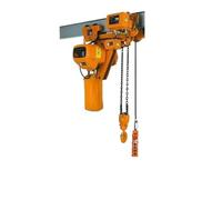 Grues d'atelier Palan à chaîne électrique grue à tête fantôme ascenseur domestique petit(Low 1T 4M double)