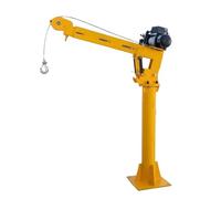 Grues de camion Palan électrique portable Télécommande Mobile Jib Monté Bras de ramassage Ascenseur Petite Grue 500kg