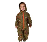 Gruffalo Le Puddle Costume Enfants Tout-petits | Filles Garçons Hibou Serpent Renard Souris Personnages Tout en un Manteau de pluie imperméable | Brown Long Sleeve Play Walking Jacket