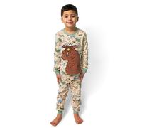 Gruffalo The L’Ensemble Pyjama Enfant | Partout Imprimé Multicolore Manches Longues Jambe Graphique Pyjama | Personnage brodé Woodland Forest Story vêtements Pyjama