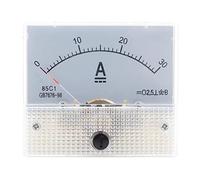 Gruita 1 Pièce DC Voltmètre Pointeur Tête 85C1-DC 30A Ampèremètre Analogique Panel Meter