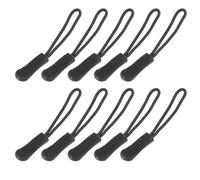 Gruita 10 extracteurs de glissiere antiderapants, fermeture a glissiere, remorque a extension pour fermeture a glissiere, noir