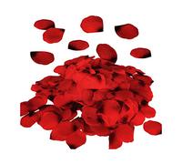 Gruita 3000 PièCes SéRies Fleur Rouge Artificielle PéTales de Rose pour AlléE de Mariage, Cotillons et Table, Vase, DéCoration de