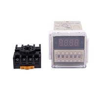 Gruita AC 220V 5A Outil de Dispositif de Relais à Retard Temporisé Double Programmable DH48S-S