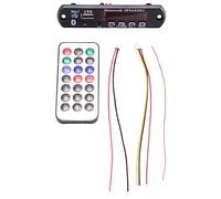 Gruita Bluetooth 5.0 MP3 Decoder Board DC 5V 12V Car FM Radio Module Support TF USB AUX pour TéLéPhone de Voiture