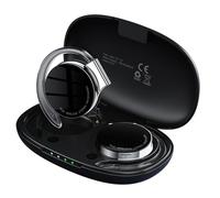 Gruita Écouteurs -Auriculaires sans Fil Longue Durée de Vie de la Batterie Bluetooth 5.2 Crochet d'oreille Ouvert Stéréo sans Fil Ne Tombez Jamais HiFi Installation Facile Facile à Ut