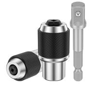Gruita Ensemble Douilles Taraud, Outil Support Taraud pour Taraud 6-1/2pouce et Extracteur Taraud 3/8pouce, Ensemble D'Outils D'Extraction Taraud et Manchon Taraud