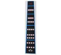 Gruita Guide de Doigt de Violon/Autocollant de Touche Fret Guide Label Finger Chart pour Taille 4/4