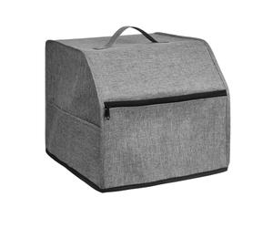 Gruita Housse de Machine à Surjeter avec Poches pour Le Rangement, Housse Anti-Poussière pour Machine à Coudre pour la Plupart des Surjeteuses Standard, Housse de Machine à Surjeter