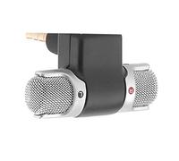 Gruita Mini Microphone Jack 3,5 Mm Microphone StéRéO Portable pour Microphone D'Enregistrement de TéLéPhone pour Smartphone