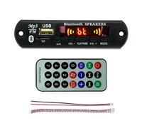 Gruita Module USB MP3 Bluetooth 12V MP3 WMA DéCodeur Carte Module Audio FM AUX USB TF Radio pour Voiture Haut-Parleur de Musique à Distance