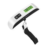 Gruita PèSe-Personne NuméRique LCD à Suspendre avec Ceinture pour Outil de PeséE éLectronique 50Kg/110Lb, Noir