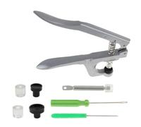 Gruita Pince à Pression pour Vêtements Artisanaux, Kit de Fixations à Pression avec Outil D'Installation de Pince à Pression, Bouton-Pression sans Couture, Facile à Installer et à Utiliser