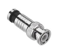 Gruita R 10 pcs BNC Connecteur de Compression pour Coax RG59 Cable CCTV Cameras