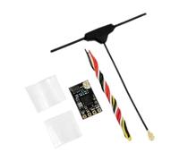 Gruita Récepteur ELRS 2,4 GHz Récepteur Nano ExpressLRS avec Prise en Charge D'Antenne de Type T Mise à Niveau WiFi pour Drone FPV RC