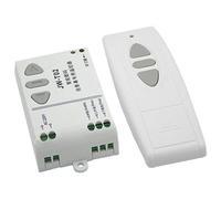 Gruita -T02 AC 220 V Moteur Interrupteur de TéLéCommande Sans Fil Interrupteur Commande à Distance Haut Vers le Bas ArrêT ContrôLeur de Moteur Tubulaire Inverse TX RX Verrouillé