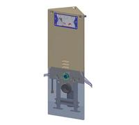 Grumbach Universal Module d'angle H: 88 cm, pour cuvette murale, 1303.III,