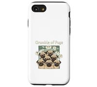 Grumble of Pugs Carlin Grognon Amoureux des Chiens Coque pour iPhone SE (2020) / 7/8