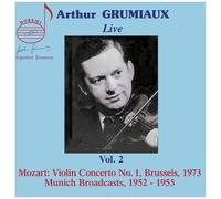 Grumiaux Doneux Belgian Radio Chamber Orchestra Altmann - Arthur Grumiaux Live 2 [Compact Discs]