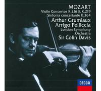 GRUMIAUX - Mozart: Violin Concertos Nos. 3 [Import]