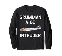 Grumman A-6E Intruder Vintage Aviation T-Shirt Cadeau pour Hommes Manche Longue
