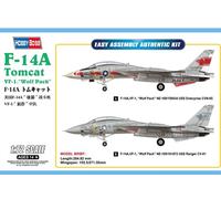 GRUMMAN F-14A TOMCAT VF-1 "WOLF PACK" (2 Décos) - PLASTIC KIT 1/72 HOBBY BOSS
