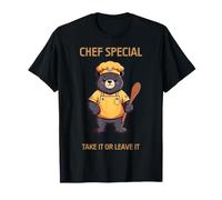 Grumpy Bear Poêle à Frire en Fonte Humour T-Shirt