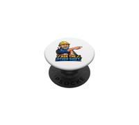 Grumpy Builder « Ask The Other Shift » PopSockets PopGrip Adhésif