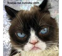 Grumpy cat calendar 2026: Gift for cat lovers