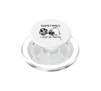 Grumpy Frog Fart Humour Japonais Sometimes I Just Be Farting PopSockets PopGrip pour MagSafe