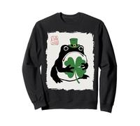 Grumpy Frog Japanese Men Women Kids St. Patrick's Day Sweatshirt