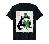 Grumpy Frog Japanese Men Women Kids St. Patrick's Day T-Shirt