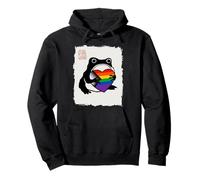 Grumpy Frog Japanese Men Women Pride Month Sweat à Capuche