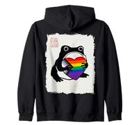 Grumpy Frog Japanese Men Women Pride Month Sweat à Capuche