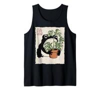 Grumpy Frog Monstera Thai Constellation Plante d'intérieur Japonaise Débardeur