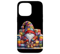 Grumpy Hippie Dad Gnome Sitting On A Sofa For Garden Lover Coque pour iPhone 14 Pro Max