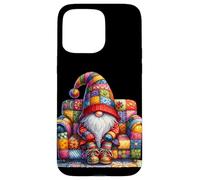 Grumpy Hippie Dad Gnome Sitting On A Sofa For Garden Lover Coque pour iPhone 15 Pro Max