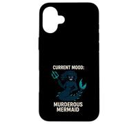 Grumpy Mermaid Sarcastique Sea Witch Ocean Humour Coastal Gift Coque pour iPhone 16 Plus