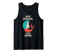 Grumpy Mermaid Sarcastique Sea Witch Ocean Humour Coastal Gift Débardeur