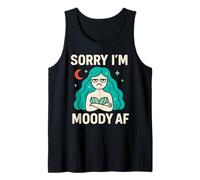 Grumpy Mermaid Sarcastique Sea Witch Ocean Humour Coastal Gift Débardeur