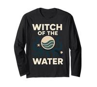 Grumpy Mermaid Sarcastique Sea Witch Ocean Humour Coastal Gift Manche Longue