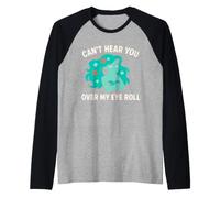 Grumpy Mermaid Sarcastique Sea Witch Ocean Humour Coastal Gift Manche Raglan