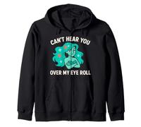 Grumpy Mermaid Sarcastique Sea Witch Ocean Humour Coastal Gift Sweat à Capuche