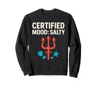 Grumpy Mermaid Sarcastique Sea Witch Ocean Humour Coastal Gift Sweatshirt