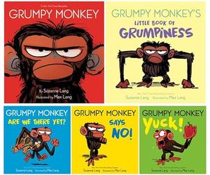 Grumpy Monkey Series 5 Books Set (Boardbook)
