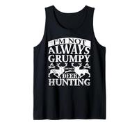 Grumpy Sometime I'm Deer Hunting Hunter Life Adventure Débardeur